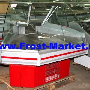 Витрина холодильная угловая внешняя Гольфстрим Двина УН 90 ВС (б/у)