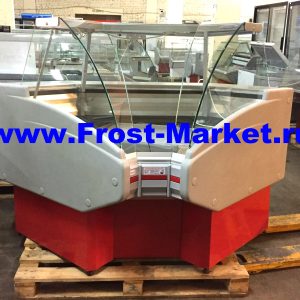 Витрина холодильная угловая внутренняя Гольфстрим Двина УВ 90 ВС (б/у)