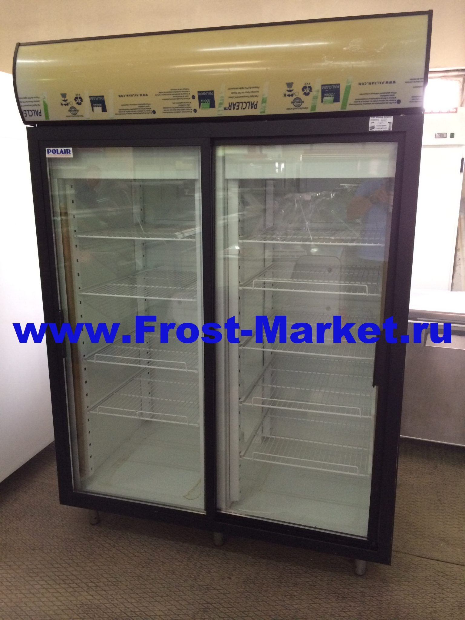 Шкаф холодильный со стеклом polair dm107 s