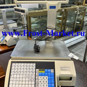 Весы с печатью этикеткок б у CAS CL-5000J-15IP